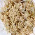 青空健太's cooksnap of when they made ゆでもやし★鶏そぼろあんかけ.