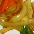ちょここぁ's cooksnap of when they made 新玉ねぎのソテー　バター醤油の風味.