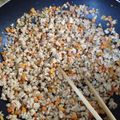 ask7280's cooksnap of when they made 根菜入り鶏そぼろ.
