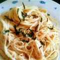 ケム氏's cooksnap of when they made レンジでたらこクリームパスタ*♪.