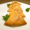 れな犬's cooksnap of when they made 鯖味噌煮缶　de　サモサ風.