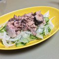 ユカリん。's cooksnap of when they made 新玉ねぎと鯖の水煮缶で簡単さっぱりサラダ.