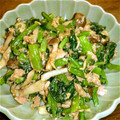 あすまなちゃんママ's cooksnap of when they made 小松菜としめじのツナ和え.
