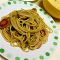 ♪ぐみみ's cooksnap of when they made ニューヨークスタイルジェノベーゼパスタ.