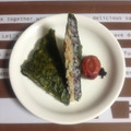 LATENIGHT's cooksnap of when they made 簡単 鮭と大葉のおむすびサンド.