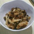 ひとみはん's cooksnap of when they made ●しめじと油揚げの煮物●.