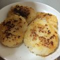 ninopino's cooksnap of when they made 残りご飯（玄米）で五平餠風おやつ♪.