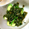 ゆかみお's cooksnap of when they made ★胡瓜とワカメの箸休め★.