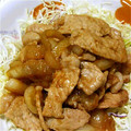 HIROMI。's cooksnap of when they made 定番♪豚肉の生姜焼き.