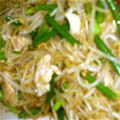 じじばばな私's cooksnap of when they made ★鶏ささみとにんにくの芽の炒め物★.