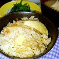 ｴﾈﾙ's cooksnap of when they made 生の竹の子で！竹の子ごはん♪.