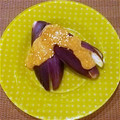 リープリヒ's cooksnap of when they made 蒸し茄子のごまだれがけ.
