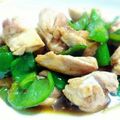 ふぅちo's cooksnap of when they made 焼肉のタレで簡単♪鶏モモピーマン炒め.