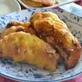よっしゃん's cooksnap of when they made ネパール風★ささみ塩麹ターメリック天ぷら.