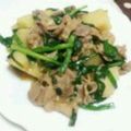Disney♪♪'s cooksnap of when they made 鶏肉とじゃが芋のハチミツ味噌煮.