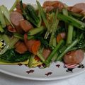 ☆☆ミッチェル☆☆'s cooksnap of when they made 小松菜とウインナーのペペロンチーノ風炒め.