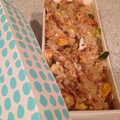 ☆すうたん☆'s cooksnap of when they made 海の幸！ちくわと桜海老のチャーハン.
