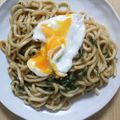 ヒラドラ's cooksnap of when they made 3つの材料だけで簡単♪目玉焼きうどん.