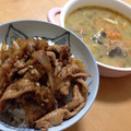 sayacha's cooksnap of when they made 簡単牛丼風.