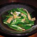 ちえぶう's cooksnap of when they made ほうれん草と油揚げのおひたし(★´3`).