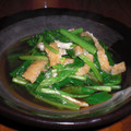 ちえぶう's cooksnap of when they made ほうれん草と油揚げのおひたし(★´3`).
