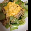 はじめての一人暮らし's cooksnap of when they made とろりんチンゲン菜のトロトロマヨ卵のせ.