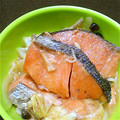 るんちゃん１７'s cooksnap of when they made 鮭のちゃんちゃん焼き風.