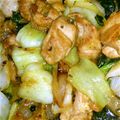 マスカル12's cooksnap of when they made 鶏肉とチンゲンサイの塩炒め.