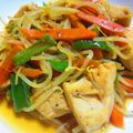 Ｍぱん's cooksnap of when they made 鶏のささ身とカラフル野菜炒め.
