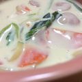 meeeico's cooksnap of when they made ☆たっぷり野菜のクリームスープ☆.