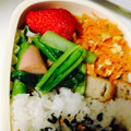 masuo33's cooksnap of when they made 小松菜と魚肉ソーセージのオイマヨ炒め.