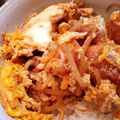 ｓｒｋ's cooksnap of when they made 余った唐揚げで!!リメイク親子丼♪.