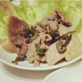 meloa26's cooksnap of when they made ピーマンと豚こまのゴマドレ炒め.