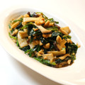 sacoママ's cooksnap of when they made ほうれん草の空芯菜風炒め.