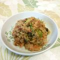 龍青空ママ's cooksnap of when they made キムチとダシダのおから煮.