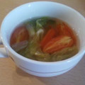 むーじ's cooksnap of when they made トマトとレタスのさっぱりスープ♪.