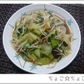 ちょこ☆ちょこ's cooksnap of when they made もやしとチンゲンサイの簡単中華炒め.