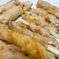 Ikuchaaaa's cooksnap of when they made 小間切れ豚肉の白髪ねぎ巻き☆.