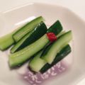 うちは一族's cooksnap of when they made マグカップで簡単漬物キュウリの浅漬け.
