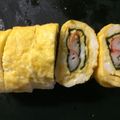 コロにゃ's cooksnap of when they made 丸いフライパンで作る、卵1つの卵焼き.
