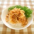 uzu1118's cooksnap of when they made 酒粕コチュダレ de 甘辛豚丼.