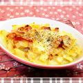 co☆'s cooksnap of when they made じゃがいもとベーコンのチーズ焼き.