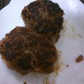 チェリー♥'s cooksnap of when they made 簡単なめたけハンバーグ.