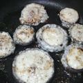 サーフブレイド's cooksnap of when they made しいたけのおつまみチーズ焼き.