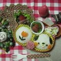 ８児のママきよっぺ's cooksnap of when they made キャラ弁＊誰でも簡単！チューリップ弁当.