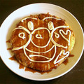 志織☆ﾐ's cooksnap of when they made 卵と冷やご飯でお好み焼き♪.