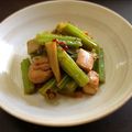 にゃんこあい's cooksnap of when they made 若ごぼうの煮物.