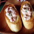 チコピサロ's cooksnap of when they made トマトクリームチーズ☆バゲットと一緒に.