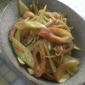 ラリー＆サラ's cooksnap of when they made ちくわ・ セロリのカレー＆ソース炒め.