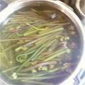 明日からやせる's cooksnap of when they made 祖母から伝わる　わらびのあく抜き.